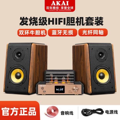 雅佳胆机组合音响套装HIFI发烧级