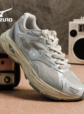 Mizuno美津浓官方正品 Racer S 复古轻便男女鞋老爹鞋耐磨跑步鞋