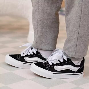 Skool VANS 范斯 Knu 舒适百搭防滑耐磨低帮复古潮流百搭儿童板鞋
