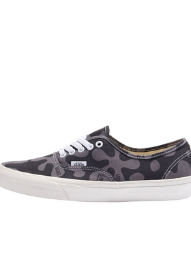 VANS/范斯官方正品 Authentic 简约印花复古街头防滑耐磨低帮板鞋