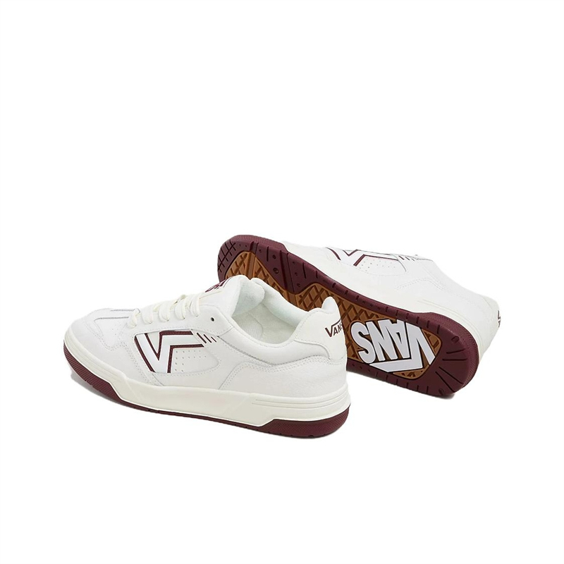 VANS范斯Upland舒适简约薄底鞋男女同款复古板鞋白色低帮鞋百搭