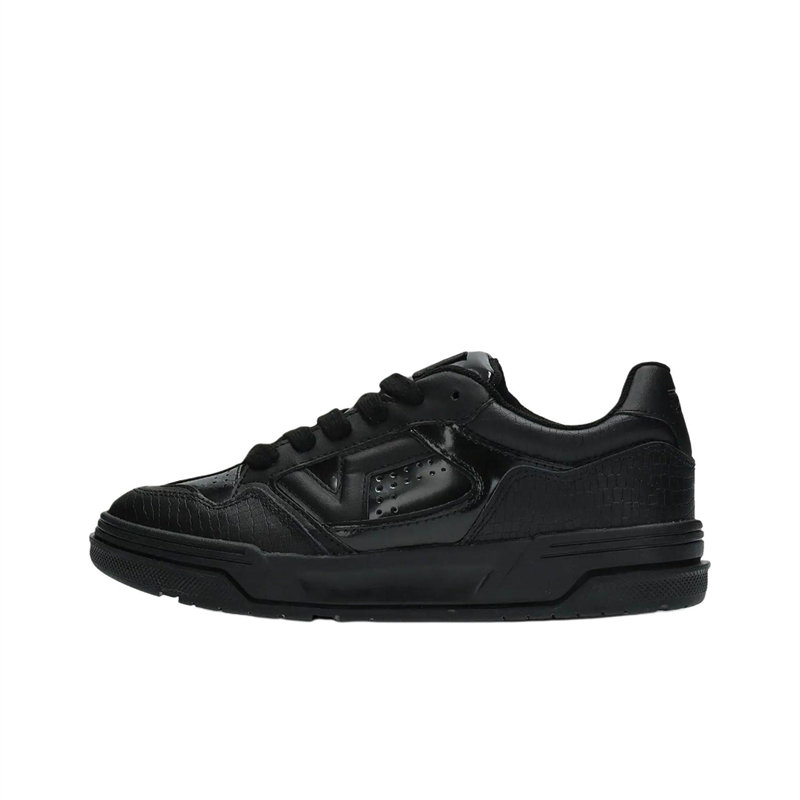 VANS/范斯官方正品男鞋 Upland 简约复古舒适耐磨低帮黑色板鞋