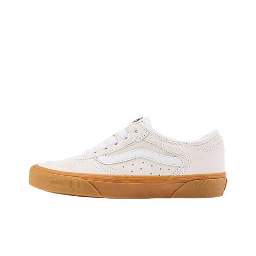 Vans范斯 Rowley Classic 时尚舒适 低帮 板鞋 男女同款 米白