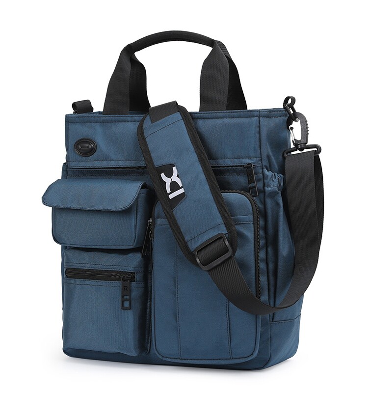 MENS SHOULDER BAG MULTIFUNCTIONAL BUSINESS DOCUMENT OXFORD CASUAL CANVAS HANDBAG MESSENGER TRAVEL LARGE CAPACITY MENS BAG