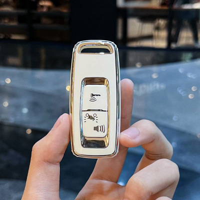 适用25款五羊本田NPF125钥匙套包踏板摩托车LD125LinK遥控钥匙扣