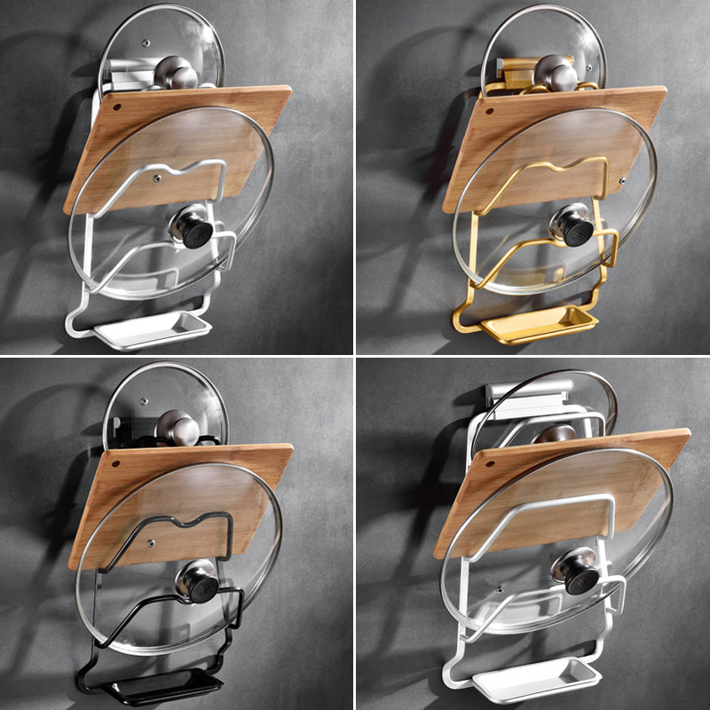 免打孔锅盖架放菜板的架子壁挂式厨房收纳用品置物架带接水家用挂在类目 厨房/烹饪用具, 厨用小工具/厨房储物, 厨房储物架/厨房置物架, 锅盖架中 - 来自Buy2taobao.com提供专业的淘宝代购服务