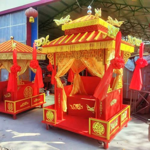 十六抬八抬大花轿步撵汉婚明制婚