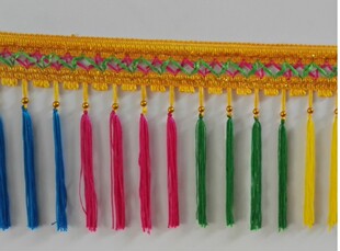 流苏窗帘穗子花边吊穗中式婚礼花轿配件珠子网穗轿衣缎子布料装饰