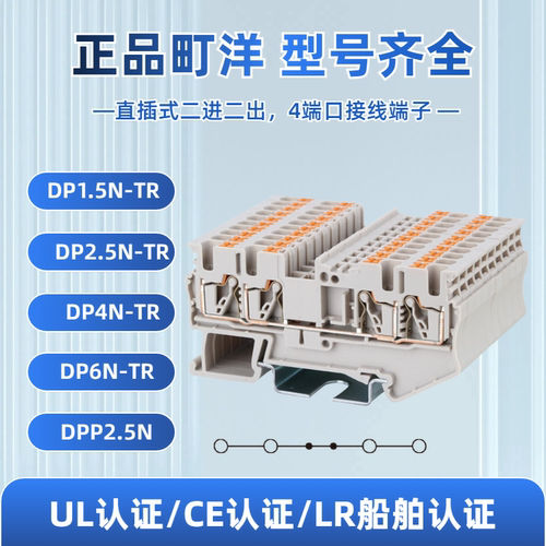 正品町洋DP2.5N-TR直插式2进2出