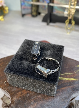 大冲冲非原创指间刃 玫瑰花戒指 圈口可调节