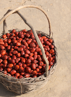 2025年新货山西特产临县红枣散装包粽子红枣子柳林黄河滩枣3000g