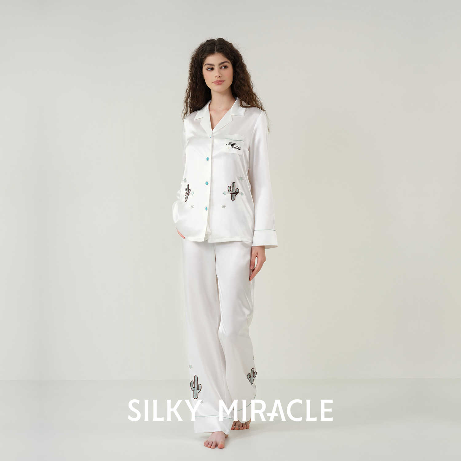 SILKYMIRACLE真丝睡衣套装