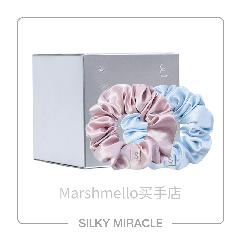 SILKYMIRACLE盲盒真丝水晶发圈S BOX系列随机2只装 饰品/流行首饰/时尚饰品新 发饰 原图主图