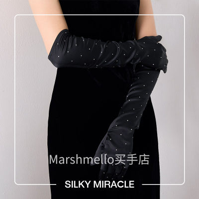 SILKYMIRACLE长款手套真丝