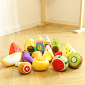 可爱毛绒果蔬小狗玩具发声耐咬宠物玩具磨牙解闷小型犬泰迪狗玩具