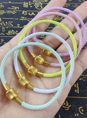 周家防水3mm钢丝绳手链