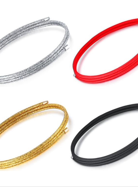 周家同款皮绳吸金绳穿3D珠子转运珠手绳磁铁手链串珠磁力绳路路通