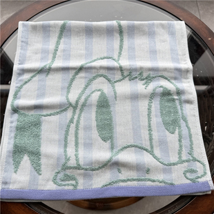 出口日本原单 迪s尼 卡通可爱刺绣纯棉柔软全棉 吸水成人毛巾面巾