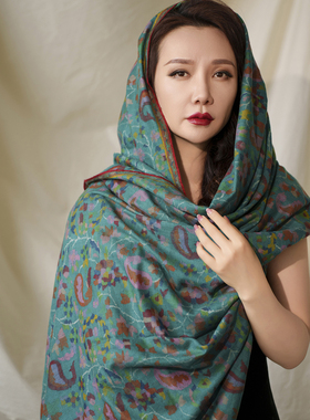 NagarNan-CXN&CAN咖标X系列收藏级90年代Gentskani披肩围巾20165#