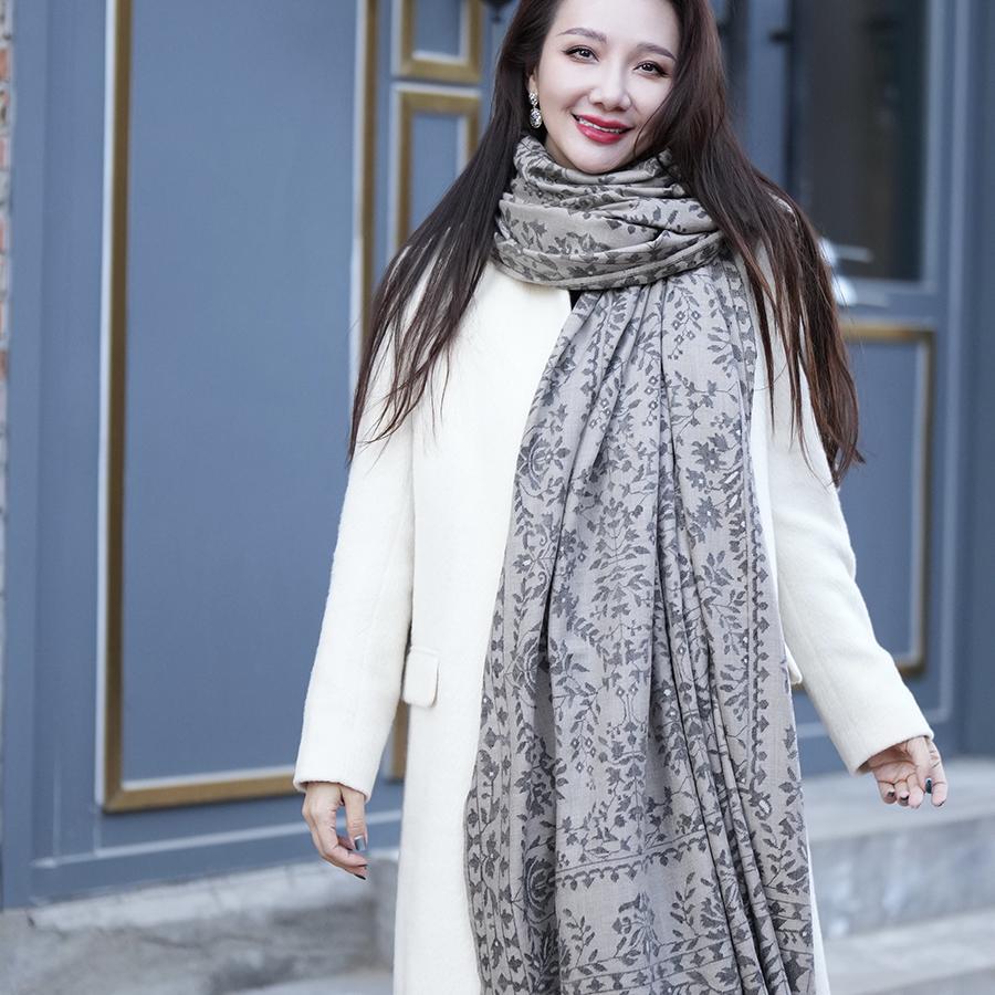 NagarNan-Pashmina系列Gents卡尼Kani那家楠克什米尔手工羊绒披肩