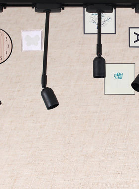 超市商场E27螺口补光灯轨道灯加长杆市场猪肉当吊灯延长灯支架