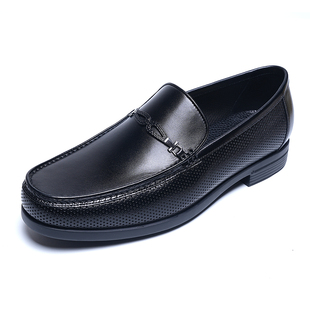 袋鼠皮镂空套脚商务休闲皮鞋 金利来男鞋 男 鞋 专柜正品 2025夏季 新款