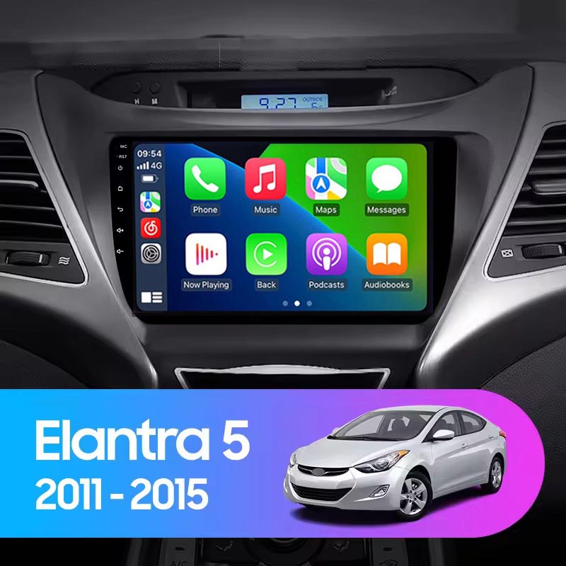 9寸大屏2011-2016款适用现代朗动Elantra Avante安卓中控车载导航