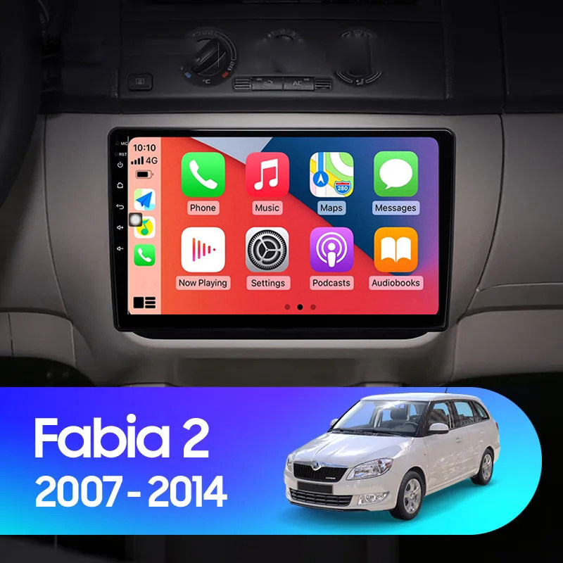 10.1寸2007-2014款适用于斯柯达晶锐Fabia速派安卓中控车载导航