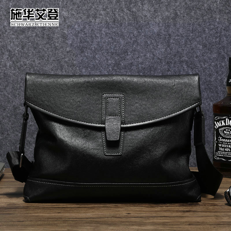 单肩包真皮单肩软皮斜挎包男包