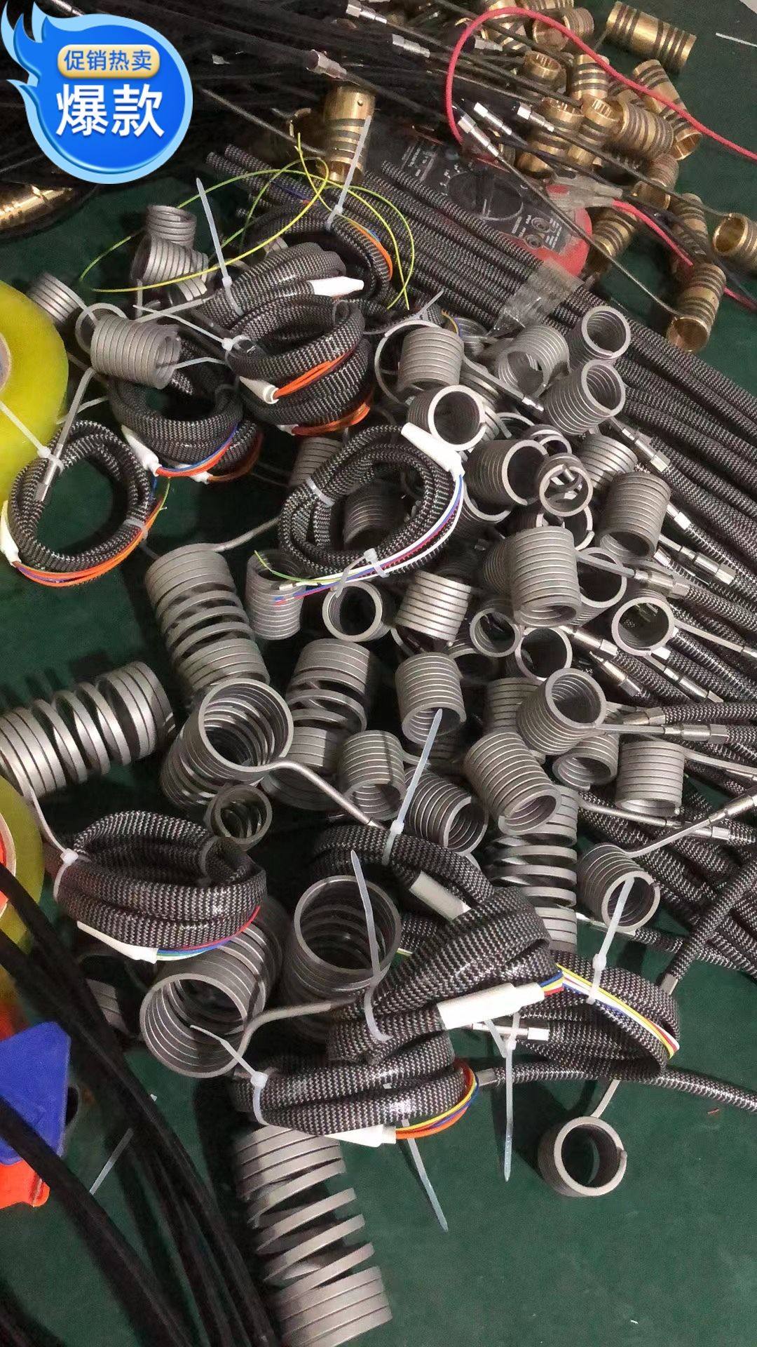 热流道弹簧发热器不锈钢注塑机射嘴电加热圈带赶温线厂家直销热销