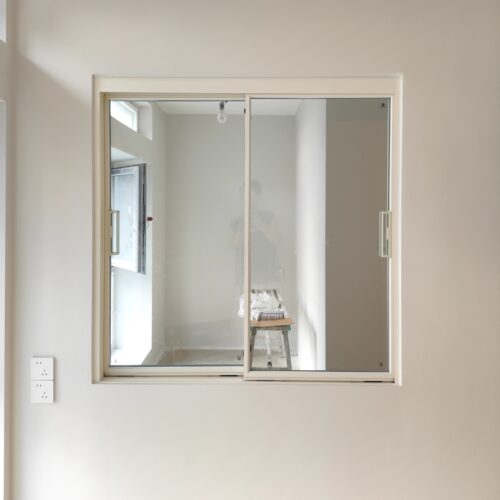 极窄边推拉窗室内窗钛镁铝合金窗户双层钢化玻璃卫生间厨房窗