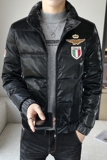 冬装店主风亮面短款立领绣标加厚羽绒服夹克外套2Y8016-P158控208，男装羽绒服，星座308A