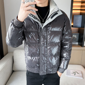 冬季韩版精品亮面面包服保暖羽绒服夹克外套 1 Y8019-P185控235图片