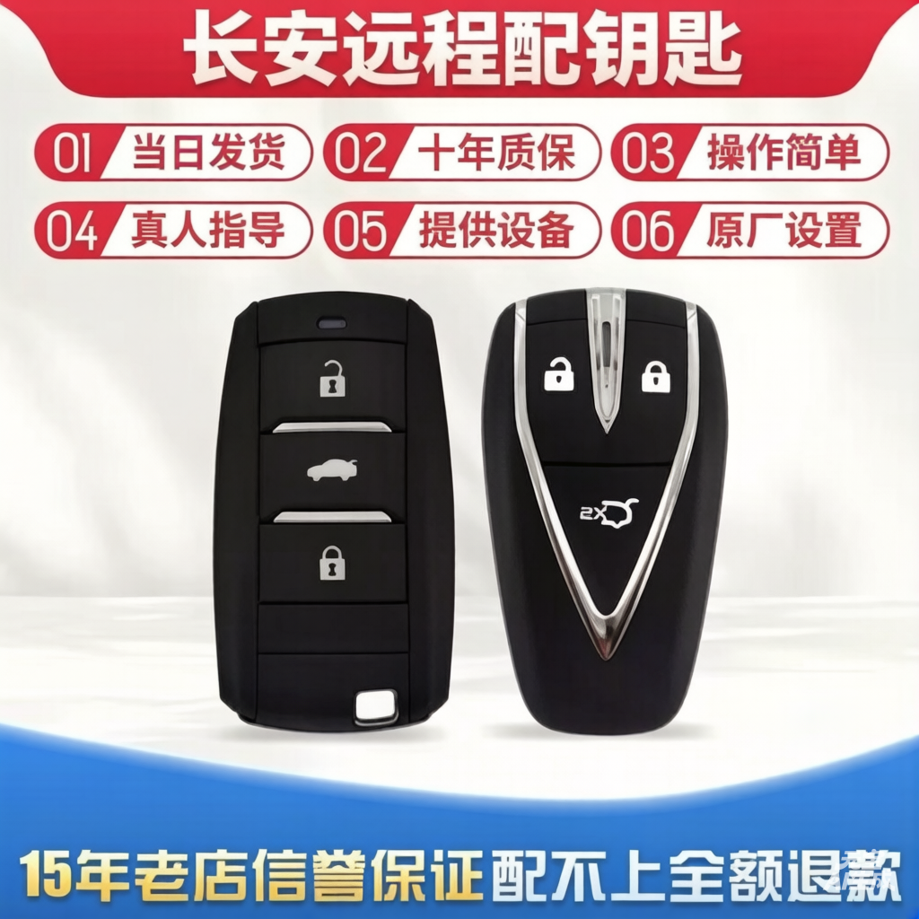 qiang长安车钥匙远程配专业指导