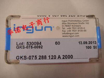 INGUN GK075288120A2000英钢探针/75MIL ingun探针/8爪头