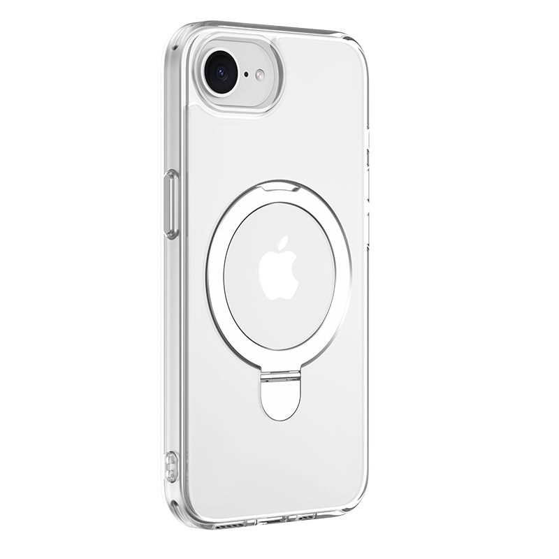 迪沃DEVIA清透系列支架防摔磁吸保护壳适用于苹果iPhone 16e手机