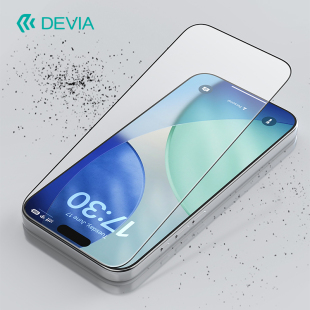 迪沃DEVIA星动系列全屏丝印高清17钢化玻璃膜适用于苹果iPhone17ProMax