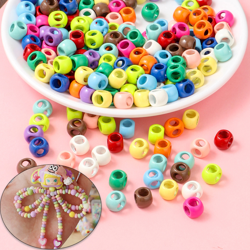 合金四通孔珠彩色烤漆手工diy手机链蝴蝶结配件材料散珠项链挂件