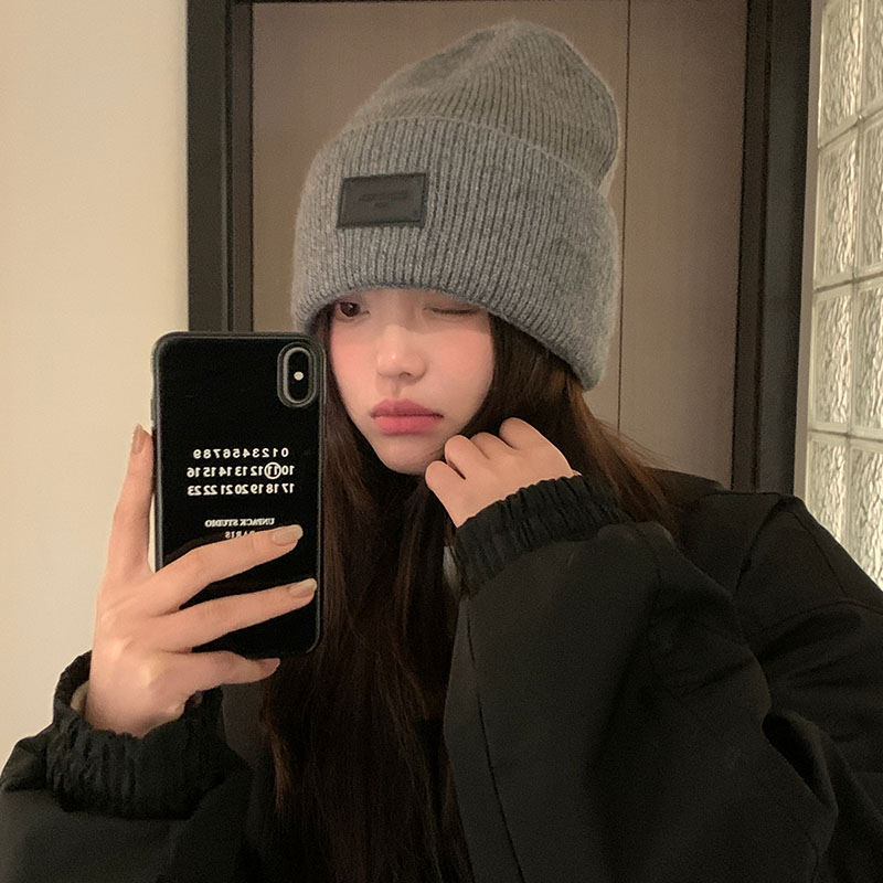 女款秋冬毛线帽保暖防寒