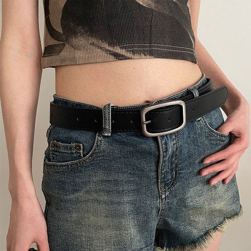 简约休闲复古腰带韩版百搭