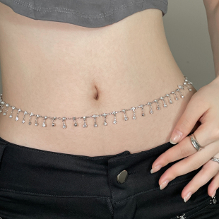 百搭流苏细腰带百搭配裙子JK装 时尚 饰潮 网红新款 腰链配饰辣妹夏季