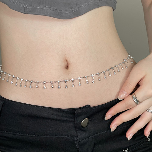 女流苏金属韩版百搭腰链