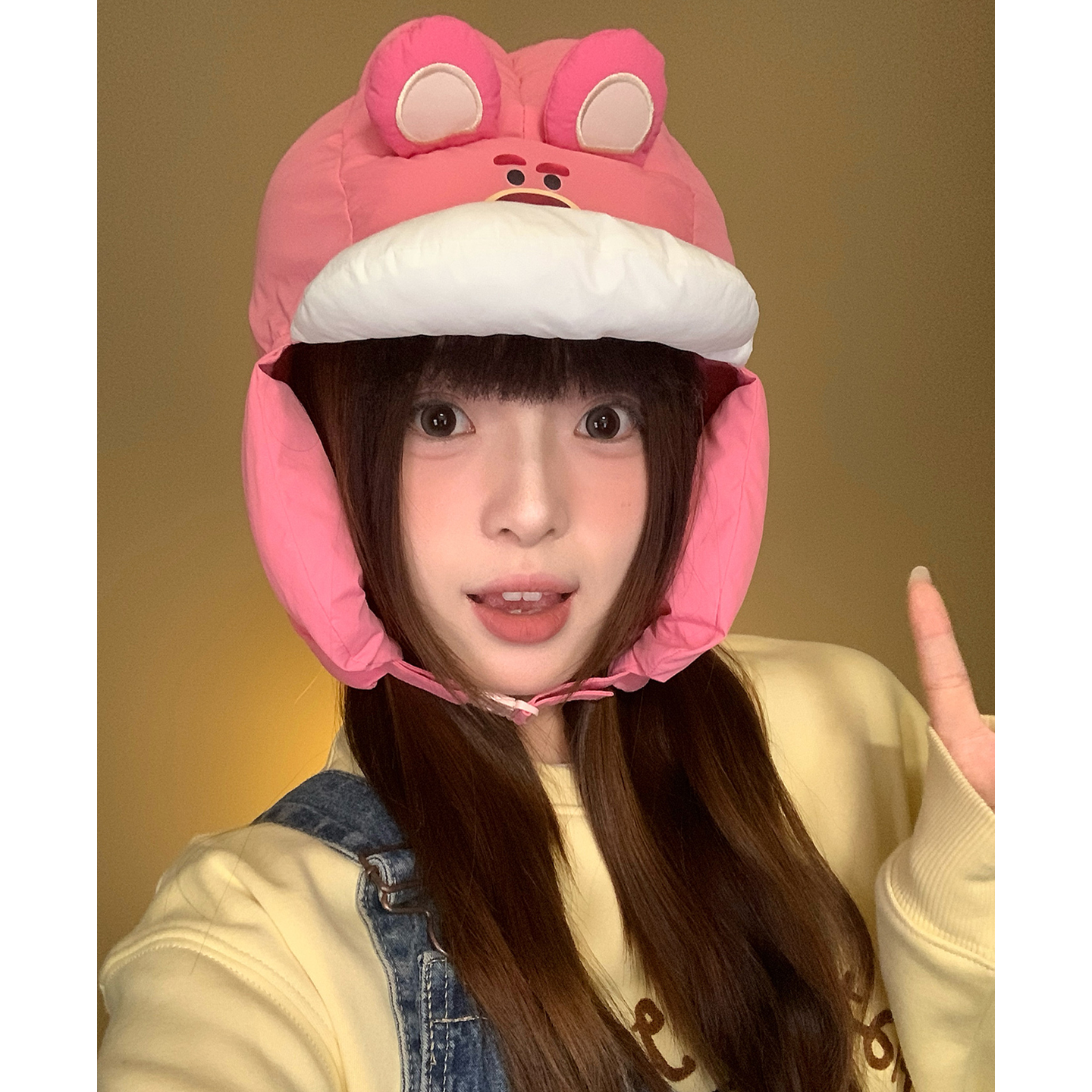 迪士尼正版可爱唐老鸭充棉护耳雷锋帽子女冬季加厚骑行保暖飞行帽,服饰配件/皮带/帽子/围巾,帽子,淘宝优惠券,粉丝福利购,淘宝优惠卷