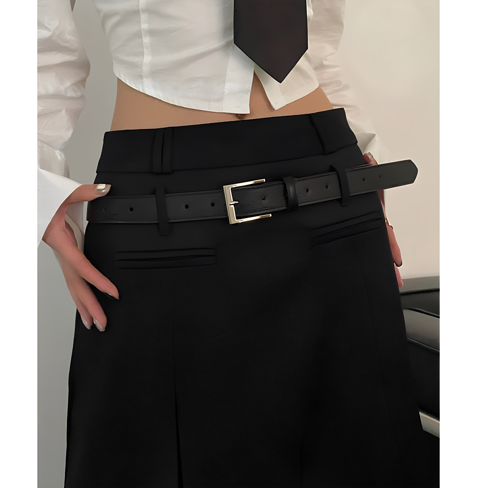 unclecm女士PU材质合金图片