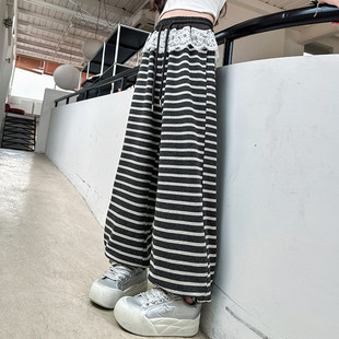 翘女孩毛衣供货&女童条纹裤