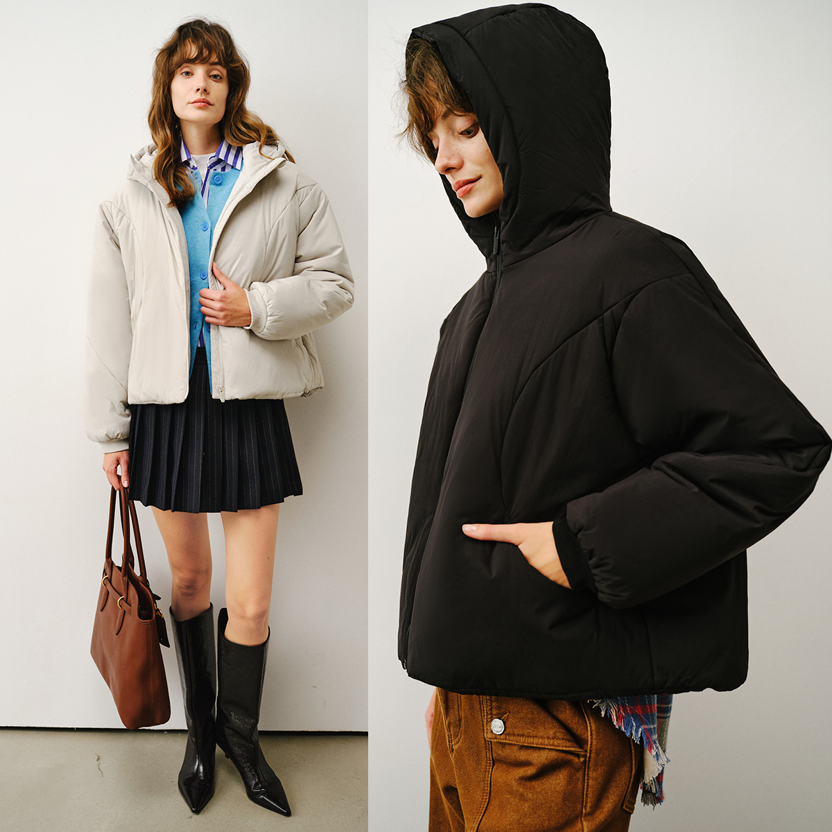 3M新雪丽保暖棉服连帽棉衣