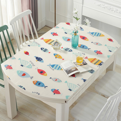 伸缩折叠椭圆形防水防烫软玻璃