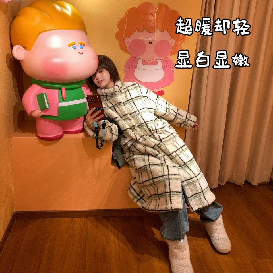 加厚2025年新款情侣家居服睡衣秋冬款男女珊瑚绒套装北极绒半边绒