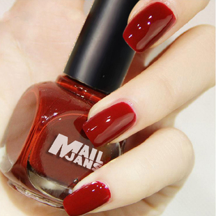 2025新款 不可撕拉显白速干脚趾持久网红酒红车厘子 免烤指甲油套装