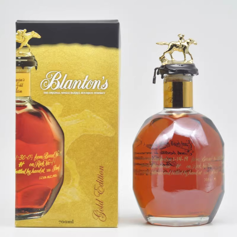 进口洋酒 Blanton's Gold美国波兰顿金标波旁威士忌700ml行货